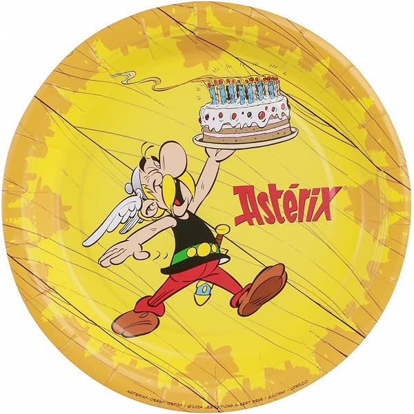 Figurine Obélix Menhir Message – Plastoy 8 Cm – PVC Peint Main – Collection Astérix