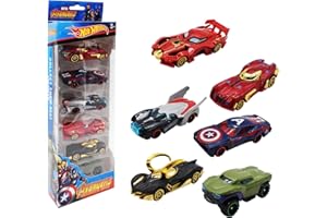 XRHOT Giocattolo del Anime 6PCS Cars Macchinine Mini Auto a Tema per Bambini