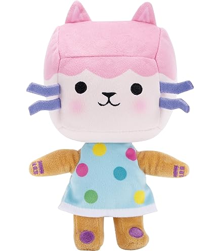Schmidt Spiele 42791 Gabbys Dollhouse Pillow Cat, Plush Figure 25 cm [Exclusive to