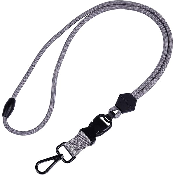 Fodlon Porta Badge Da Collo Retrattile Colore Nero Portabadge Collo Con - Foto 11