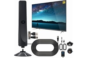 QOSNEOUN Wave Tune Für Tv 2025 4K Ultra-Clear Wavetune Tv-Antenna Original Wave Tune for Local Channels Digital Tv Antenna Plug Play for Home Viewing Kostenloses Fernsehen (1)