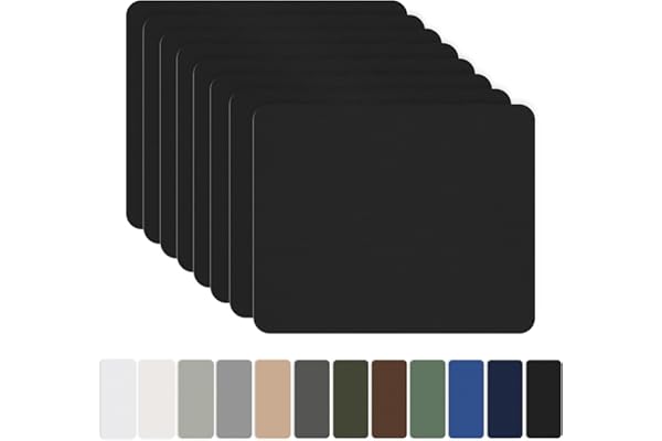 OAZ Patchs Autocollants en Nylon, 8 pièces 20x15cm Patch de réparation imperméable Autocollant, Patch en Nylon Autocollant Noir, pour tentes, Doudoune, Sac de Couchage, Sac à Main