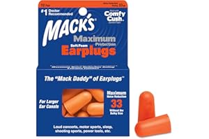 Mack's Maximum Protection Soft Foam Ear Plugs