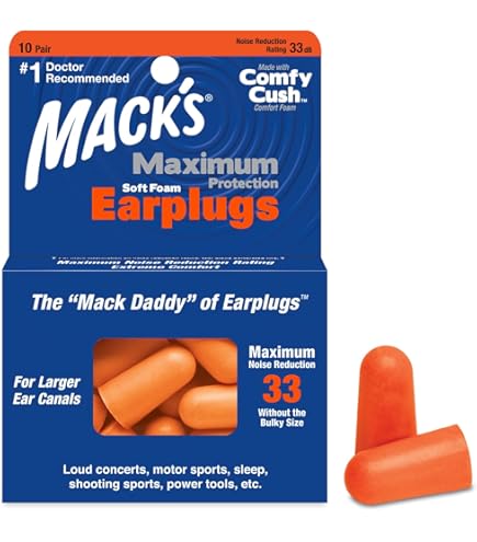 8 X 3M Bullet Premium Soft Foam Ear Plugs Work Sleep Snoring Noise Cancelling - View #2
