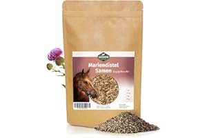 Martenbrown® Mariendistelsamen 2,5 kg für Pferde, Hunde & Katzen - ganze Mariendistel Samen ohne Zusatzstoffe - 100% Naturprodukt