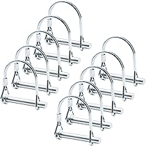 Perni Di Bloccaggio A Filo - 10 Pezzi In Acciaio Per Fattoria E Giardino - Foto 8