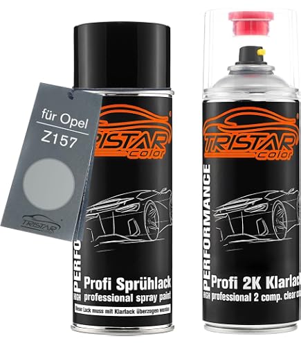 Kit Bombolette Spray Per Auto TRISTARcolor Alfa Romeo 646B Verde Montreal Metallic – 3×400 Ml (fondop, Base E Trasparente) Con Ugello Regolabile, Made In Germany