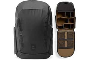 Gomatic Peter McKinnon Camera Bag Backpack - 25L Capacity Travel DSLR Camera Rucksack - Fit Multiple Cameras, 16" Laptop, Drones & Photography Accessories, Most Functional Water Resistant Back Pack