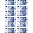 12 x 20 Euro Money Edible Paper Cupcake Toppers Cake Decorations Birthday