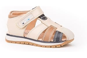 ANGELITOS Sandalias Deportivas para Niños, Todo Piel Mod.446. Calzado Infantil Made in Spain, Garantia de Calidad.