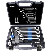 Ratchet Wrenches I Ratchet Combination Spanner Set 8-19mm I 12 Piece Tool Set