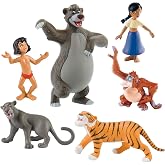 Bullyland Disney Le Livre de la Jungle Set of 7 Figurines