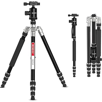 Trade Shop - Cavaletto Treppiede 145 Cm Per Macchina Fotografica