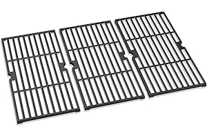 Denmay Ruszt żeliwny 43 x 21 cm do Charbroil, Enders Boston 3, Enders Monroe 3 Pro, Landmann Triton 3&4, Profi Cook PC-GG 1058/1059, Barbecook Siesta 310, Broil King, 3-pak