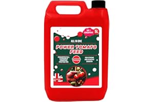 PLUTO PACKAGING Concentrated Nutrient Packed 5L Tomato Feed For Growing Healthier Tomatoes & Vegetables (1 x 5 Litre)