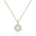 Collier Pendentif Double Pierres Namana Pour Femme Et Ado - Pierre Ronde Rouge Ou Bleu Foncé Avec Écrin Cadeau