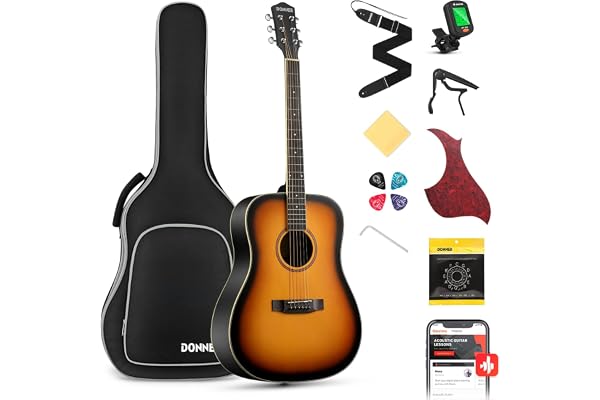 Donner Chitarra Acustica 41 Pollice