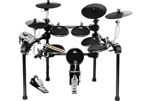XDrum DD-520 PLUS Set E-Drum (batterie électronique, avec baguettes & pédale, sortie casque, 458 sons)