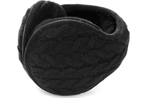 KQueenStar Direct Winter Earmuffs - Adjustable Classic Fleece Ear Warmers for Women