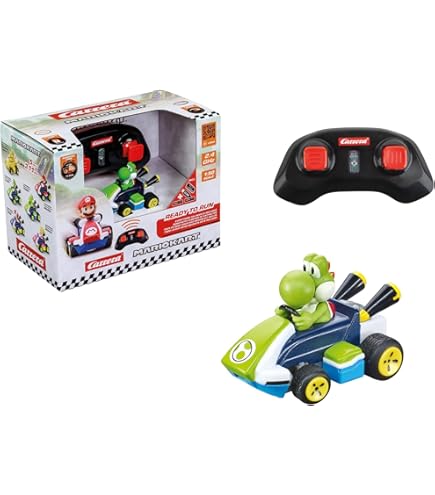 Lot De Pièces Circuit Carrera GO Mario Kart - Mario Et Yoshi 1/43