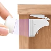 WunderHippo &ndash; 12 Baby Locks + 3 Keys &ndash; Invisible Magnetic Lock for Cabinets and Drawers &ndash; Child Safety Lock with Magnetic Loc