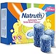 NATRUTH Automatic Toilet Bowl Cleaner 20PCS Toilet Bowl Cleaner, Bathroom Toilet Cleaner, Toilet Bowl Cleaner Tablets, Deep Clean, Long Lasting, Lemon Scent