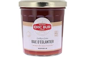 ERIC BUR Confiture extra baies d'églantier 370 g - Lot de 3