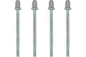 Easyboost 4 Esparragos de Cilindro M7 x 115mm con Tuerca para AM6 MBK Xlimit Xpower DT RS XP6-XPS Beta Rieju TZR Sherco