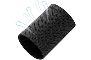 Sportarmband – issilke svettband, armformare för muskler | jonisk fiber, fukttransporterande, andningsbar passform | handledsstöd för löpning, tennis, yoga, basket, gymnastikövningar, elastisk