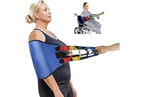 LEETYE MEI Transfer Sling for Elderly, Transfer Belt for Patient, Transfer Nursing Sling Lifting Seniors, Patient Lift Sling, Lifting Straps for Elderly and Disabled, Gait Belts with Multi-Handles (Blue)