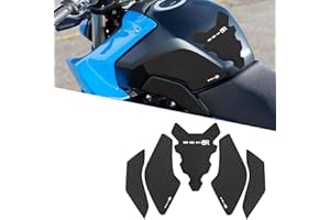 VORILES Motorcycle Accessories Fuel Tank Traction Pad Anti-Slip Sticker Fuel Tank Knee Pad Protection Pad Suitable for GSX8R GSX-8R 2023 2024 gsx8s Fuel Tank Sticker Fuel Tank Pad