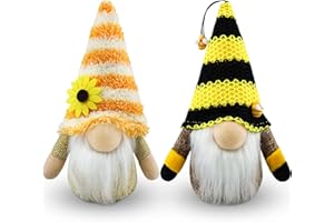 Gehydy Fiori Gnomi Primavera Set di 2 Decorazioni Pasqua Gnomo Peluche Home Decor per Casa Cucine