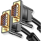 VENTION VGA Cable,VGA to VGA Cable Computer Monitor Cable with Ferrite Cores,VGA Male to VGA Male Cable Lead Gold Plated Comp