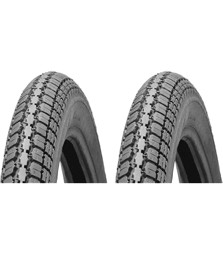 Lot De Pneus Lowrider OG 20" X 1.75 – Murs Blancs – Avec Chambres à Air Et Fonds De Jante