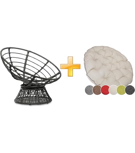 Housse De Protection Pour Fauteuil Papasan En Rotin - Imperméable, Coupe-vent, Taille 119x89/46 Cm - Oxford 500D