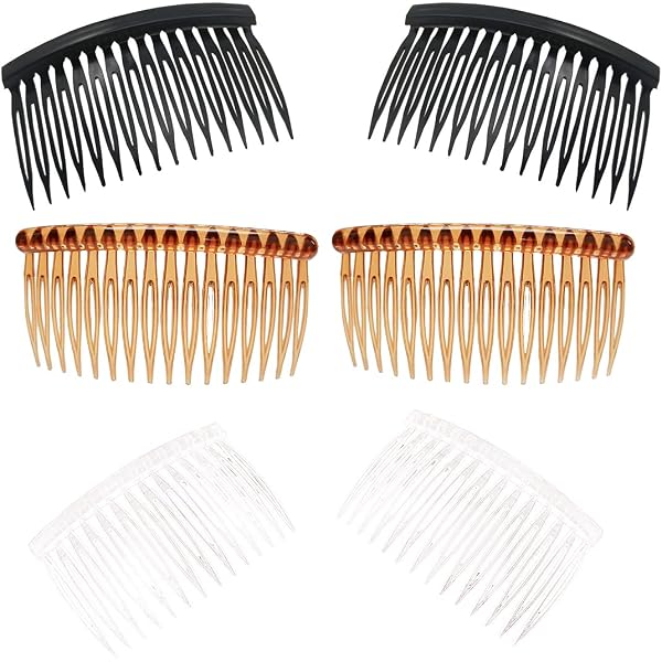 30 Stück Durchsichtige Haar-Seitenkämme Mit 14 Zähnen – Für Hochzeit, Braut & Feines Haar