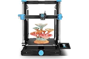 Sovol SV06 Plus ACE Imprimante 3D Open Source, Impression Rapide 500 mm/s, Nivellement Automatique Intégral, Poulie Double Axe XY, Extrudeuse Directe avec Caméra, Grand Volume 300×300×350 mm
