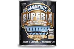 Hammerite Superia Esmalte antioxidante al agua Mate Marrón Oscuro 750 ml
