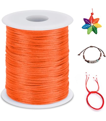 Cordoncino Macramè Poliestere 5mm 100m - Filo Piatto Per Lavoretti E Uncinetto - Foto 11