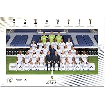 Calendrier Mural Real Madrid 2025 A3 - Photos Joueurs