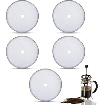 Lot De 5 Filtres De Remplacement Presse Française 600ml - Tamis Inox 80 Mesh Réutilisables