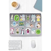 Ms Major Selection Rick And Morty Themed Sticker Sticker Set 2 - Laptop Notebook Phone