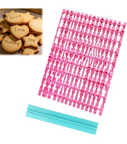 Kit de Tampons Alphabet en Argile Polymère, Mini Outils de Poterie Multifonctionnels pour Gâteaux, Biscuits et Décoration, Léger et Compact Kit de Tampons Alphabet en Argile Polymère, Mini Outils de Poterie Multifonctionnels pour Gâteaux, Biscuits et Décoration, Léger et Compact