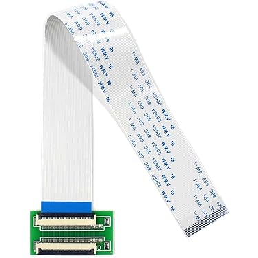 Cavo A Nastro Piatto IDC 8 Pin, Passo 2.0mm, Connettore FC A FC, Lunghezza 30cm - Grigio, 2 Pezzi