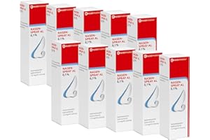 Nasenspray AL 0,1% für Erwachsene inclusive einer Handcreme von vitenda (10x10ml) - Bei Schnupfen und verstopfter Nase