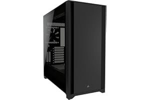 Corsair 5000D Case ATX Mid-Tower con Vetro Temperato, Pannello Anteriore in Puro Acciaio, Sistema di Gestione dei cavi Corsair RapidRoute, Due Ventole da 120 mm Incluse, Nero