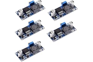 HiLetgo 5pcs DC-DC Convertisseur Buck Hacheur série Abaisseur de tension continue Sortie 1,23 V - 30 V
