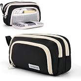 COLOCASTLE School Pencil Case, Large Capacity Pencil Cases | Makeup Case, Pencil Case Organizer for Girl Kids Teens Students