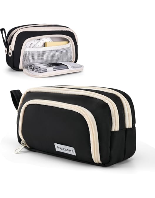 Amythe Schoolrugzak voor tieners en meisjes, waterdicht, met trolleylus, 30 liter, dagrugzak voor laptop van 15,6 inch, schooltas, meisjes, voor school en reizen, zwart