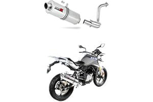 DOMINATOR EXHAUST SYSTEM G 310 GS Marmitta Racing Oval Dominator Exhaust Terminale di Scarico Silenziatore 2016-2023